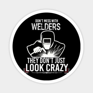 Welding Unique Apparel - Custom Design For You Magnet